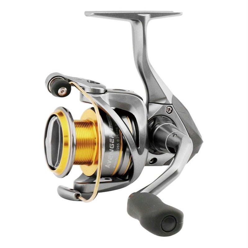 Okuma, Avenger New Generation Spinning Reel, 4.5:1 Gear Ratio, 31.10" Retrieve Rate, 33 lb Max Drag, Ambidextrous,Gray